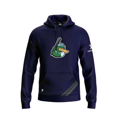 [FOLHSMNV-YXS-LOGO2] Decker Summit Hoodie (Youth XS, Navy, Logo 2)