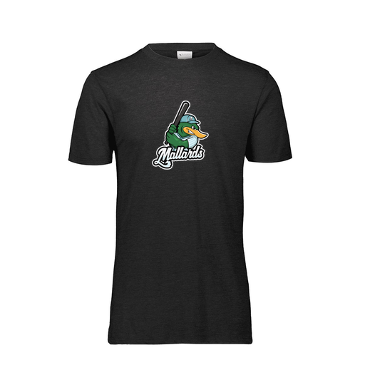 [FTSCUBBK-AS-LOGO3] Decker Men's Tri-Blend T-Shirt - Short Sleeve (Adult S, Black, Logo 3)