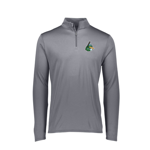 [FTLQFLGY-FAXS-LOGO2] Decker Women's Flex-Lite 1/4 Zip Shirt (Female Adult XS, Gray, Logo 2)