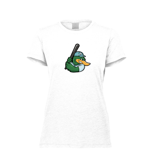 [FTSCUBWH-FAXS-LOGO2] Decker Women's Tri-Blend T-Shirt - Short Sleeve (Female Adult XS, White, Logo 2)