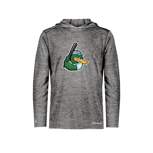 [FOLHCGBK-YS-LOGO2] Decker Youth Charge Hoodie (Youth S, Black, Logo 2)