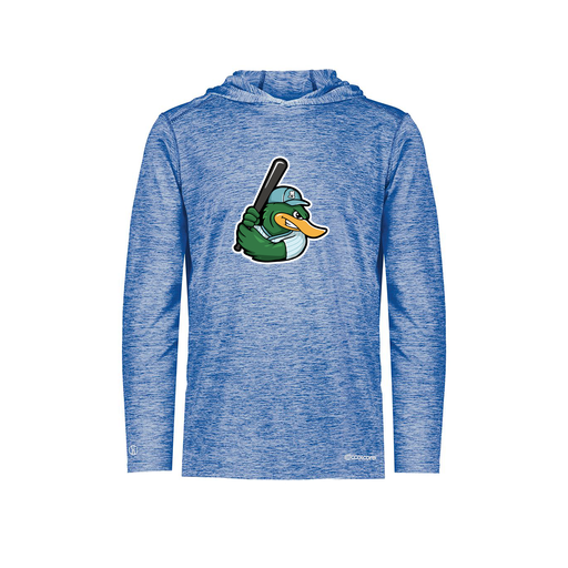 [FOLHCGRY-YS-LOGO2] Decker Youth Charge Hoodie (Youth S, Royal, Logo 2)